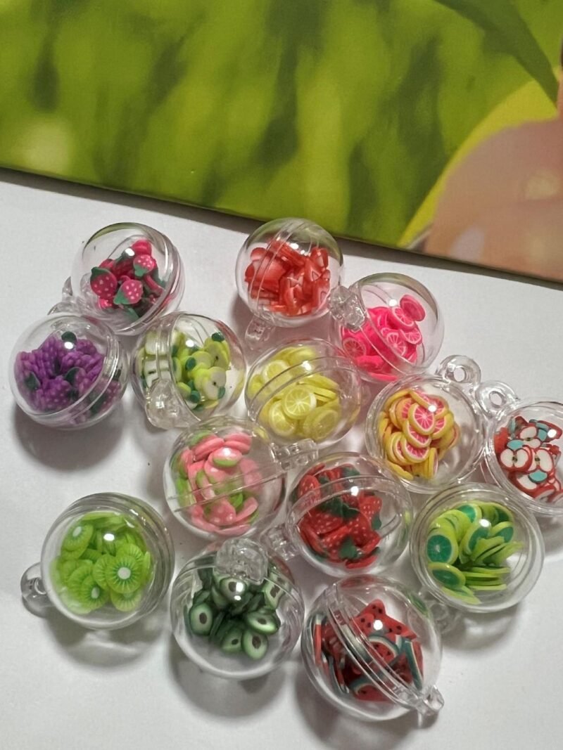 Fruit Plastic Ball Pendant