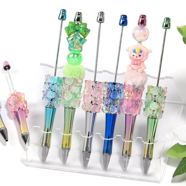 C31 3D Embossed Open Hole Black Gold Hello Kitty