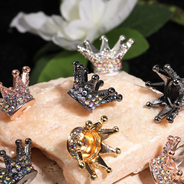 3D Rhinestone Crown Focal