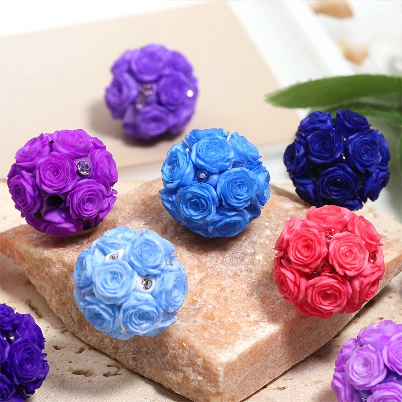 Realistic Rose Flower Beads