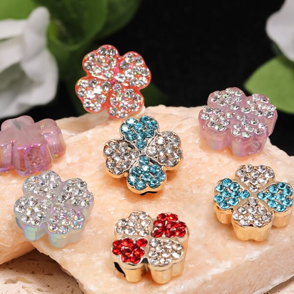 Rhinestone Four-Leaf Clover