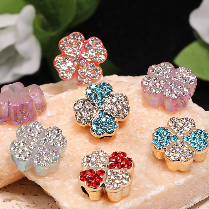 Rhinestone Four-Leaf Clover
