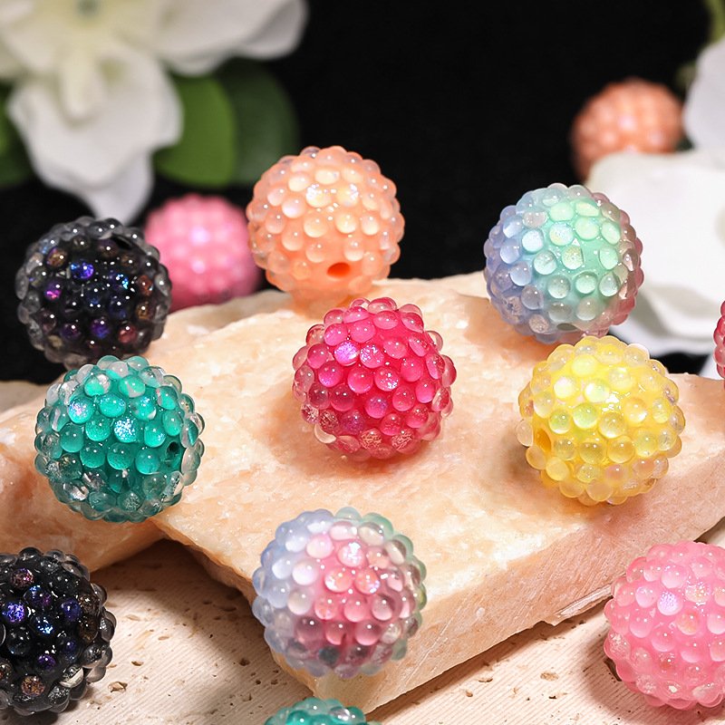 C79 Aurora Mermaid Rhinestone Balls