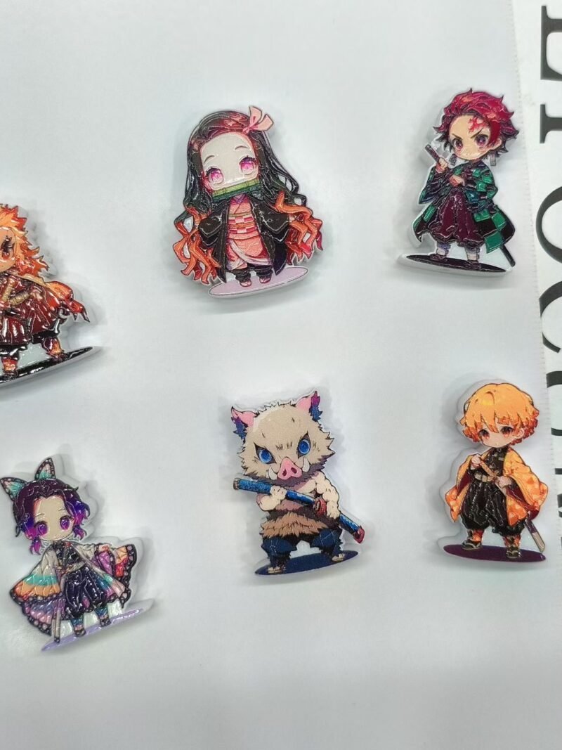 3D Embossed Through-hole Demon Slayer Corps