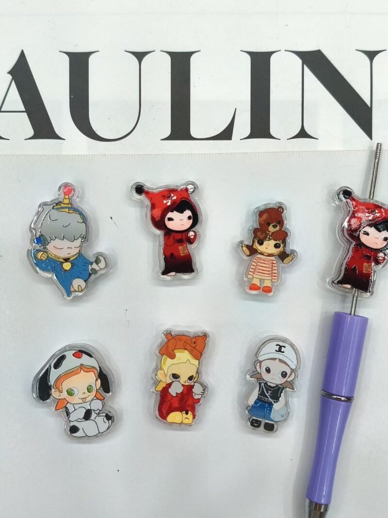 3D Embossed Through-hole POP MART