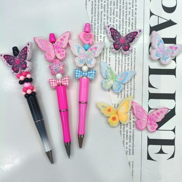 3D Embossed Through-hole Flower Butterfly