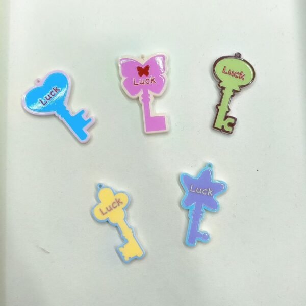 3D Embossed Hanging-hole Lucky Key