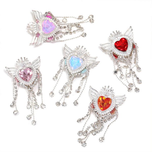 Heart Wing Mermaid Chain Beads