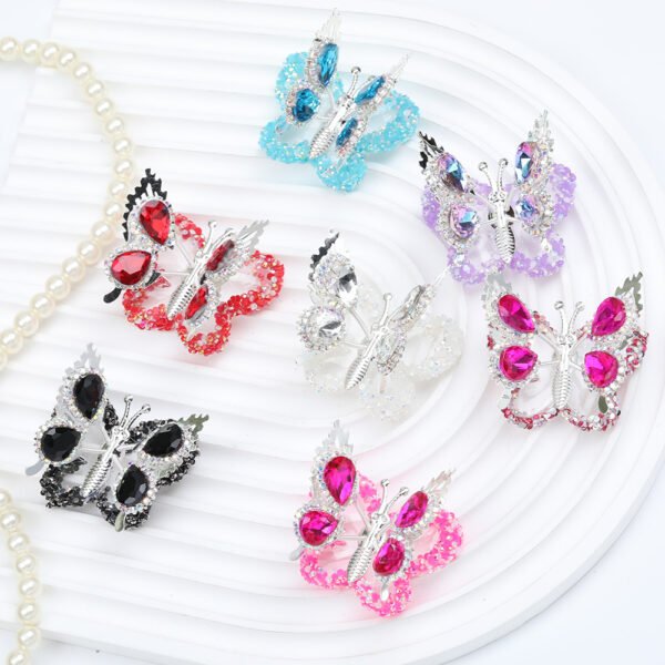 New Arrival Drilled Movable Butterfly Wing Beads