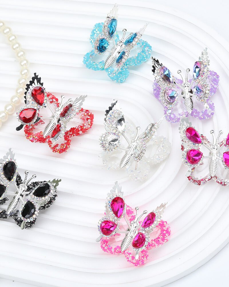 New Arrival Drilled Movable Butterfly Wing Beads