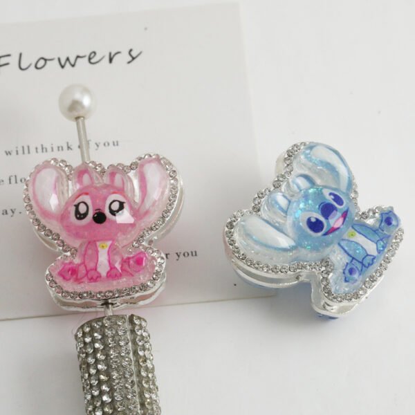 D73 Drilled Rhinestone Stitch Beads