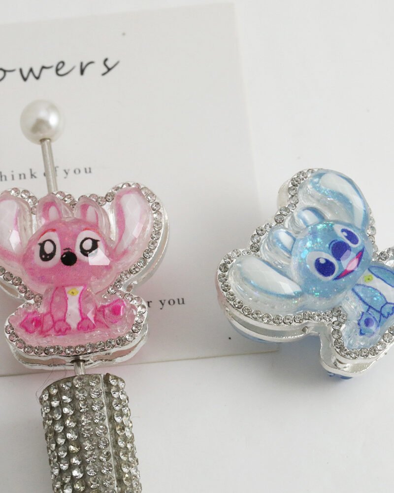 D73 Drilled Rhinestone Stitch Beads