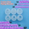 D88-3 Cream Gel Piping Tips (DIY Craft-Specific)