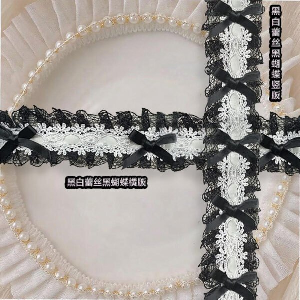 35mm Bow Lace Trim