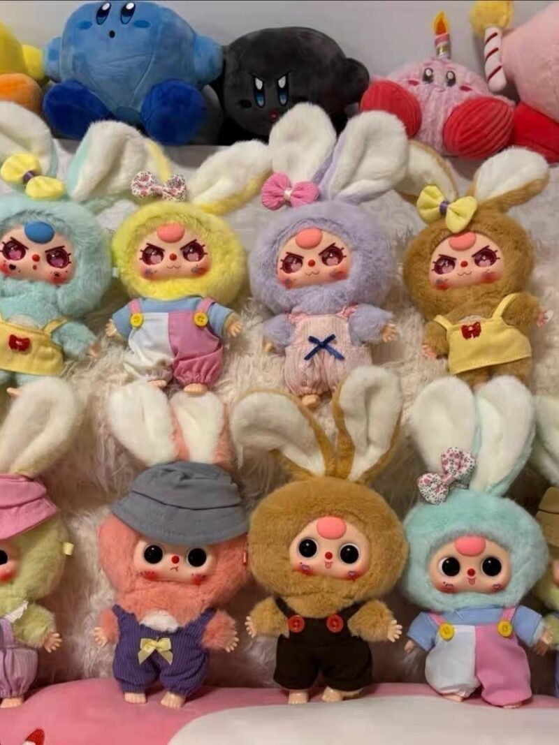 JC006-Baby Three - Original Macaron Mini Bunny Plush