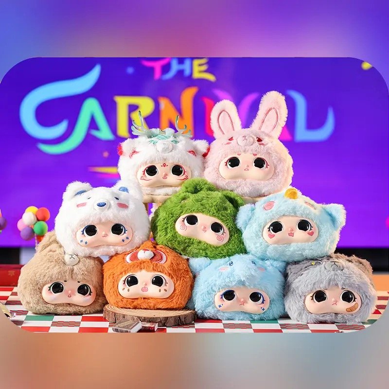 JC015-IDOL - Animal Carnival Plush