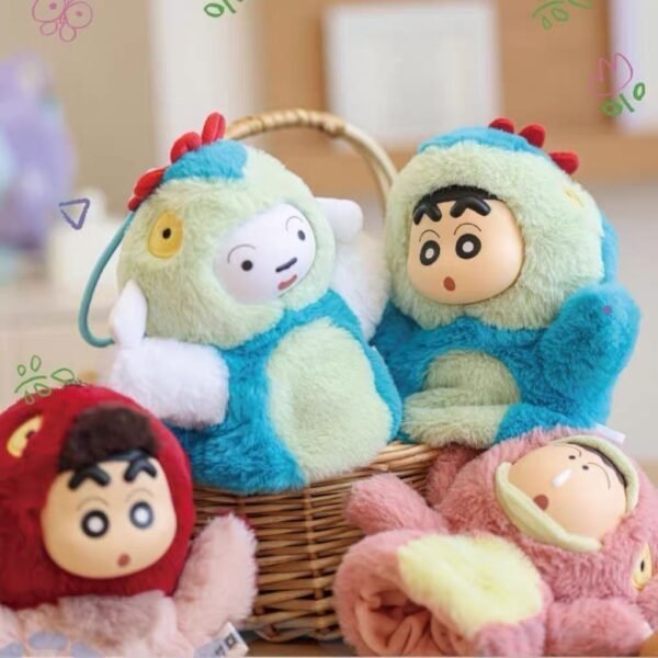 JC016-Crayon Shin-chan: Our Dinosaur Diary Interactive Hand Puppet Plush
