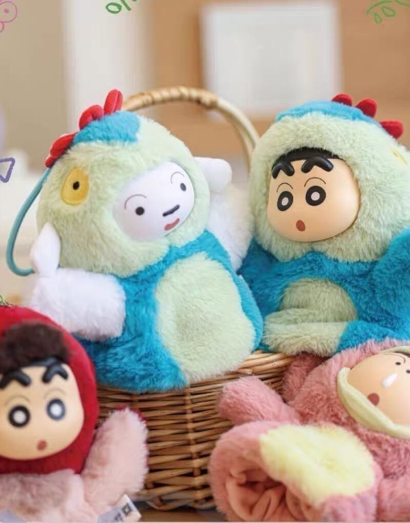 JC016-Crayon Shin-chan: Our Dinosaur Diary Interactive Hand Puppet Plush