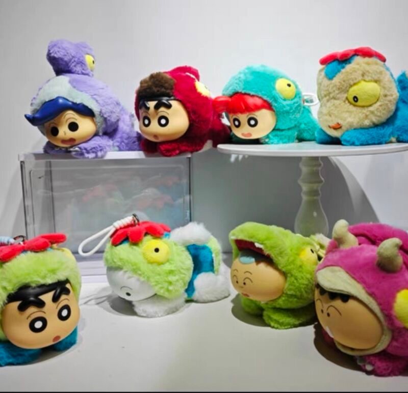 JC018-Crayon Shin-chan Dinosaur Diary - Lying Plush