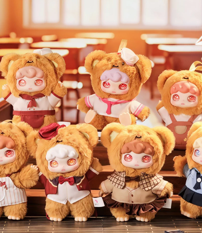 JC028-Domi - Bear’s Daily Routine Plush