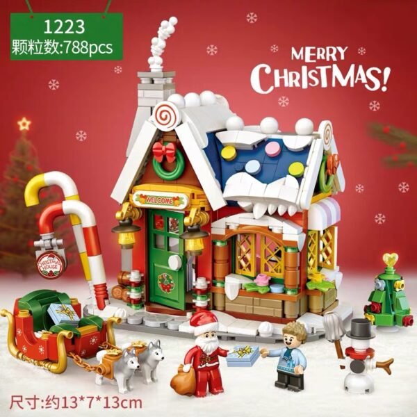 JC1004-MINI Series - Christmas House