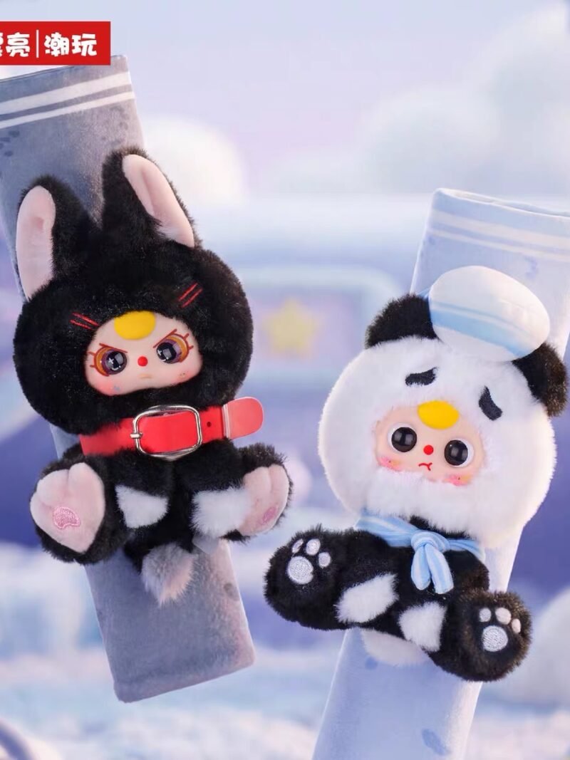 JC111-Baby Three - Car Seatbelt Shoulder Pad Plush