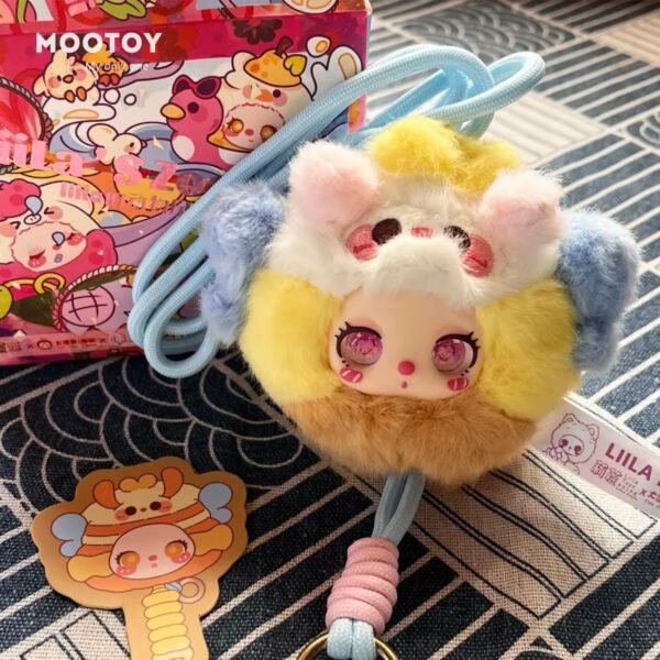JC120-Liila Plush Phone Lanyard