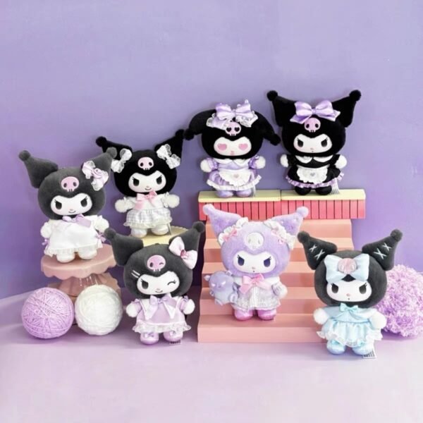 JC134-Kuromi Dream Wardrobe Series Plush Charm Blind Box