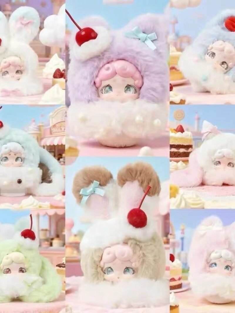 JC147 JC147-Lucky Deer Nai Goodnight Bunny Fluffy Ice Series Plush Blind Box