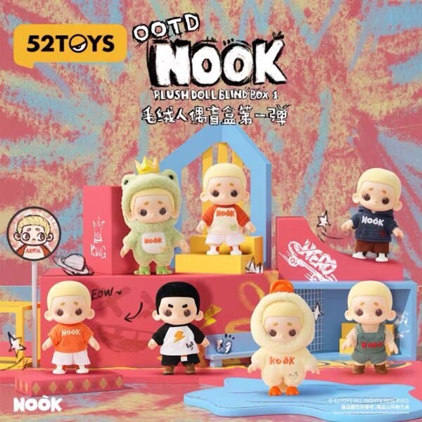 JC206-52TOYS - NOOK Plush Figure Blind Box Vol.1