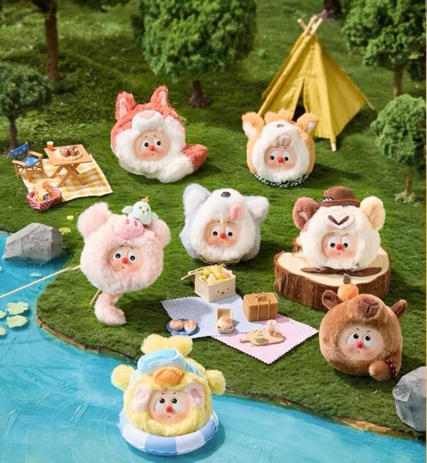 JC210-Emodo - Fluffy Animal Town Plush
