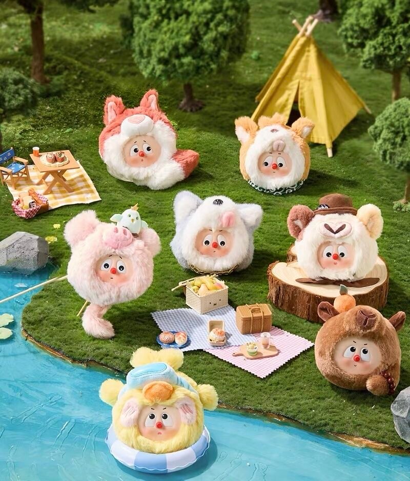 JC210-Emodo - Fluffy Animal Town Plush