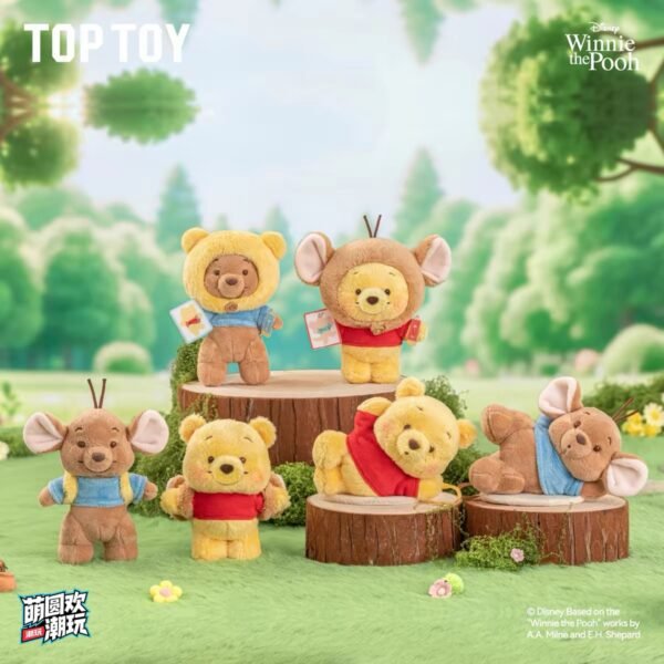 JC235-Winnie the Pooh & Roo Best Friend Series Plush Charm Blind Box