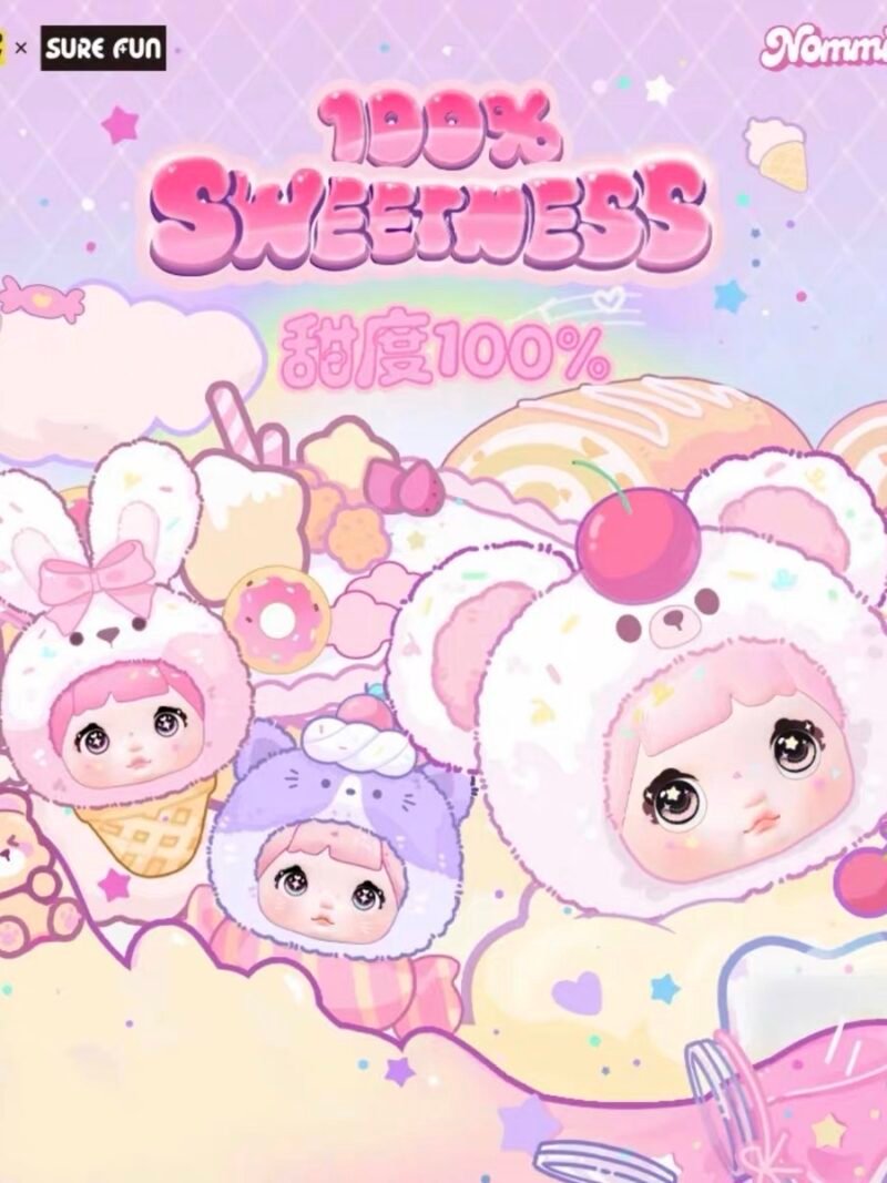 JC246 JC246-Nommi - 100% Sweetness Series Plush Blind Box