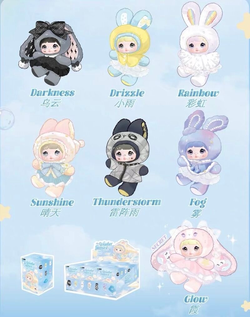 JC247 JC247-Nommi - Weather Forecast Series Plush Blind Box