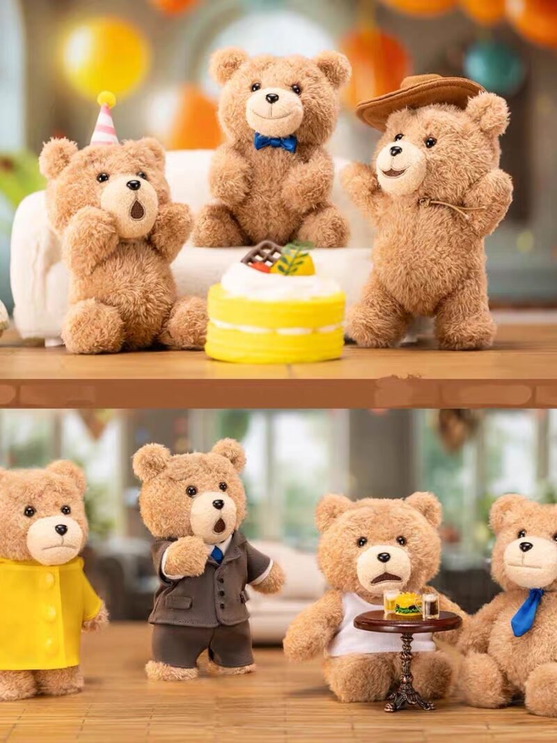 JC251 JC251-Teddy Bear Articulated Plush