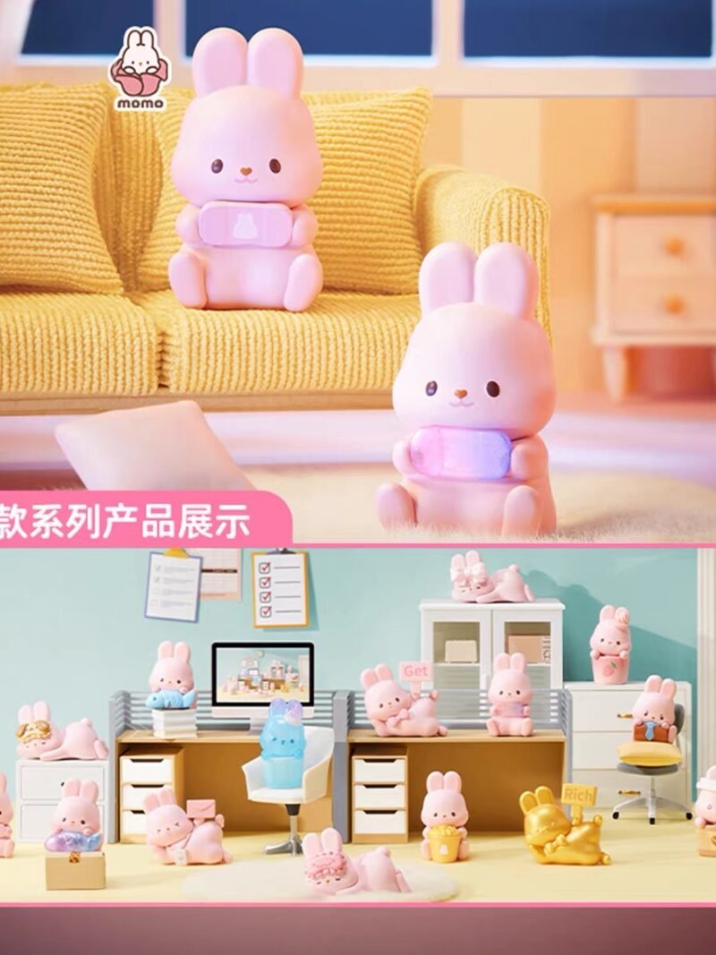 JC297-MOMO BUNNY Life Diary, 3 Pieces Per Box