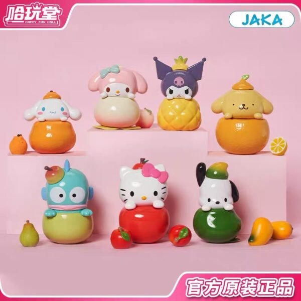 JC313-Sanrio Fruit Sandwich Assemble Figure Blind Box