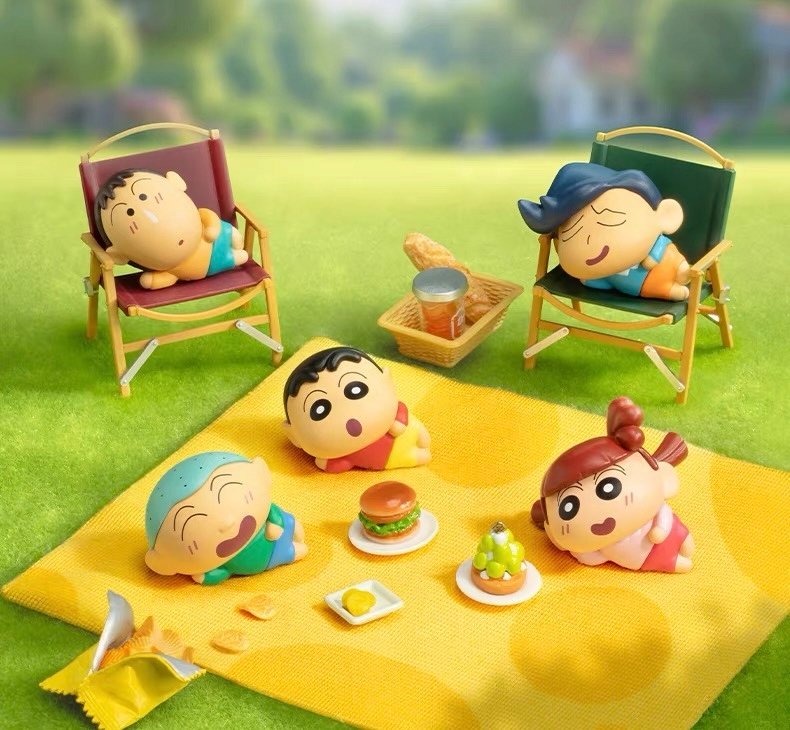 JC316 JC316-52TOYS - Crayon Shin-chan MiniMe - Lazy Lying Pose