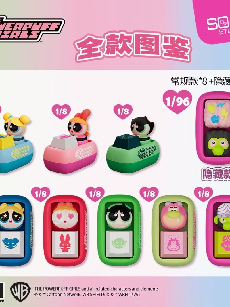 JC323 JC323-The Powerpuff Girls Keycaps