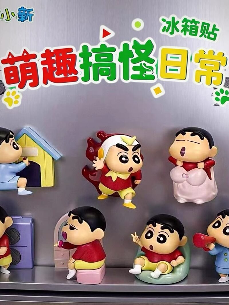 JC354 JC354-Crayon Shin-chan Funny Daily Fridge Magnets