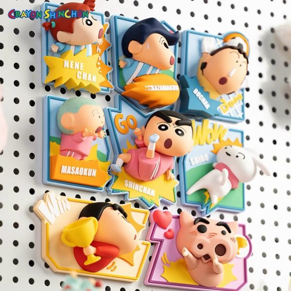 JC498-Crayon Shin-chan Green Sports Field Fridge Magnet