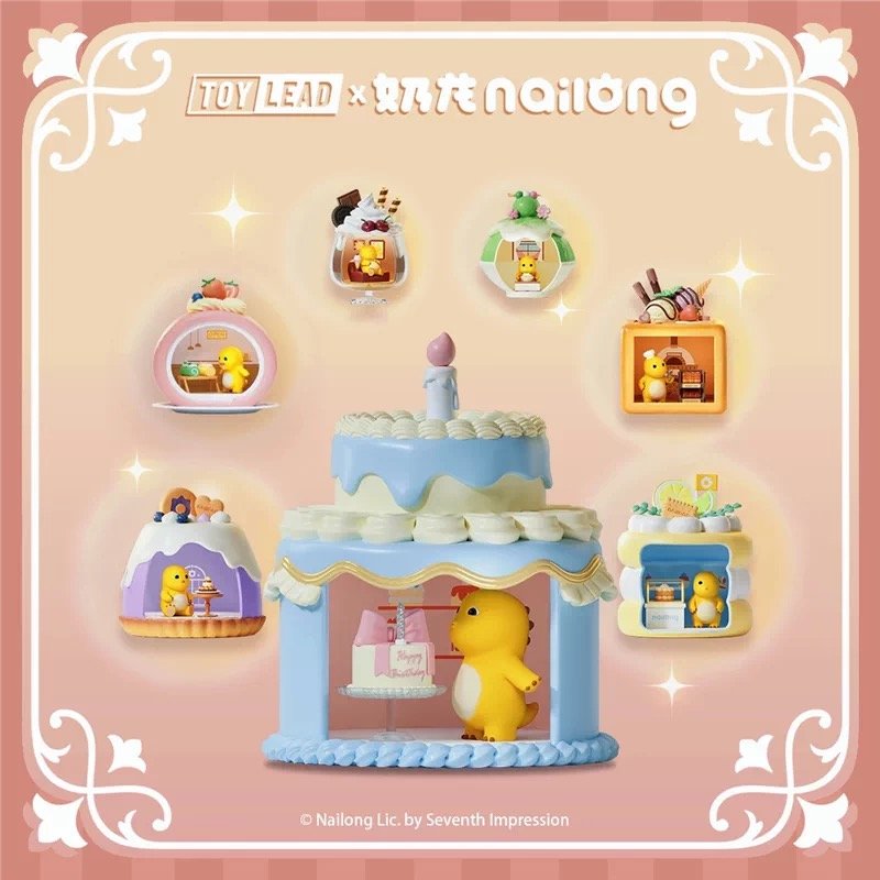 JC516-Nai Dragon Dessert Scene Set