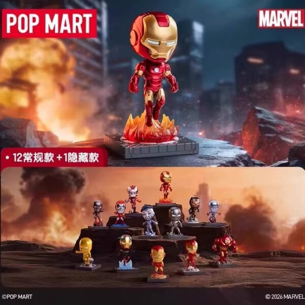 JC519-POP MART - Marvel Iron Man Chronicle