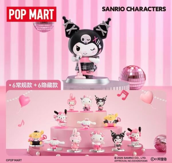 JC523-POP MART - Sanrio Family Pink Party