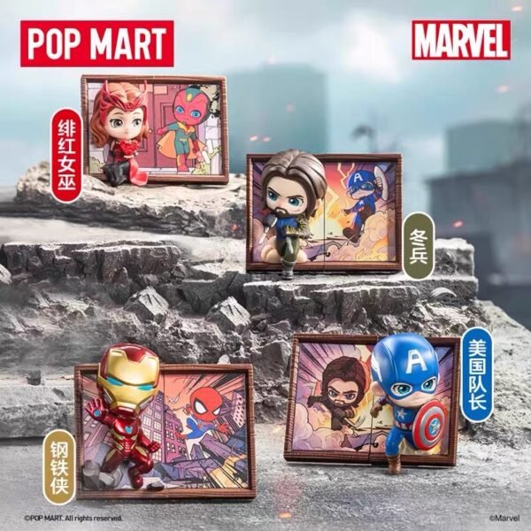JC524-POP MART - Marvel Photo Frame Ornament