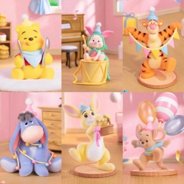 JC528-Winnie the Pooh Carnival Party Figure Blind Box