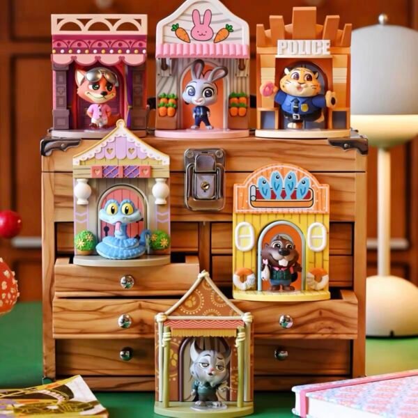 JC537-Zootopia 2 COSBI Scene Mini Figure Blind Box