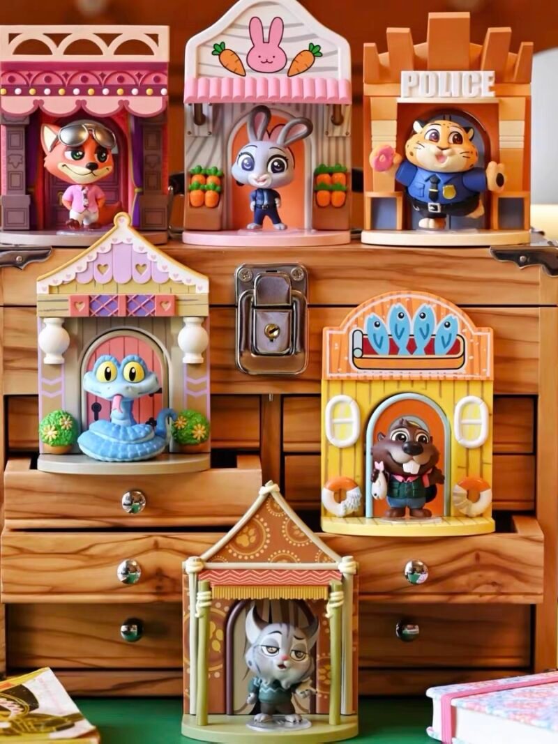 JC537-Zootopia 2 COSBI Scene Mini Figure Blind Box