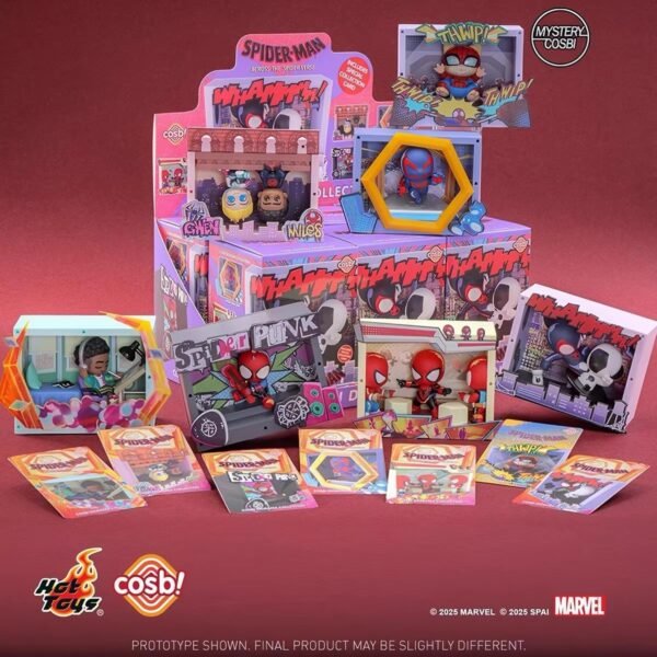 JC540-Spider-Man: Across the Spider-Verse COSBI Scene Mini Figures